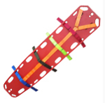 Plastic Spine board With Coloured Harness